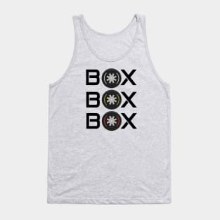 Box Box Box F1 Tank Top